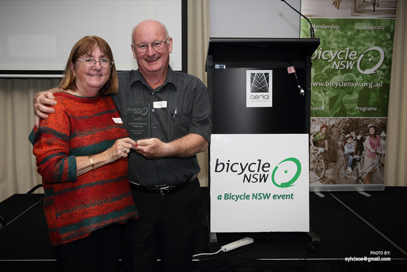 Bicycle NSW- Volunteer Award19